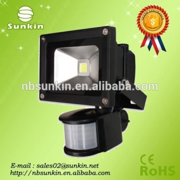 50W สีขาว LED อุ่นไฟน้ำท่วมเซ็นเซอร์ความเคลื่อนไหวกลางแจ้งสปอตไลท์ไฟกลางแจ้งโคมไฟ IP65