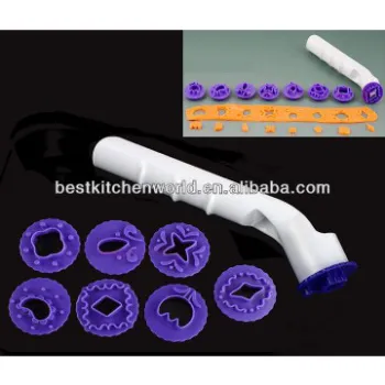 2014 new design Fondant Decorative punch set Fondant Tools  cake tools