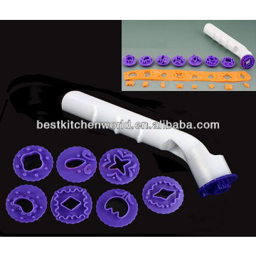 2014 new design Fondant Decorative punch set Fondant Tools  cake tools