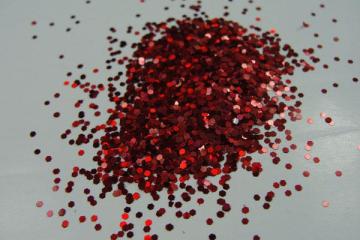 Red Laser Glitter