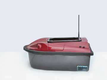 Red Twin Propeller Remote Control Fish Finder Bait Boat With Audible Alarm System Ryh-001c