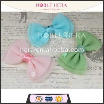New Arrival DIY Flower Bow Handmade Hair Clips Hairpins Hair Accessories Wholesale NN3