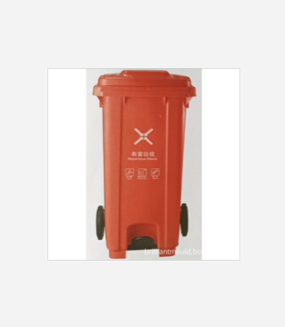 Red low price trash can cheap