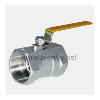 one piece ball valve