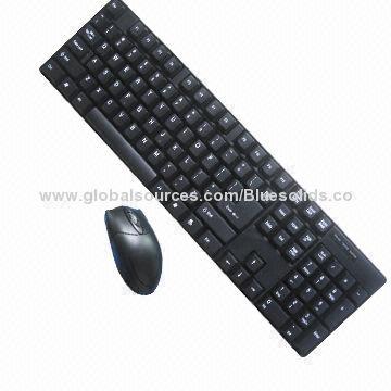 Wireless Mouse and Keyboard, Multistage Power Saving Mode, Environment-friendly