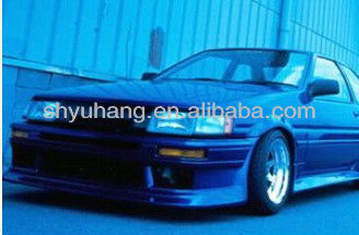 FOR AE86 Levin/Tureno VX Glass Fiber Front Bumper