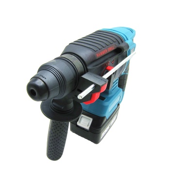 20V Wireless Rechargeable Brushless Hammer Drill Kit with 2 Batteries, Charger, and Tool Box