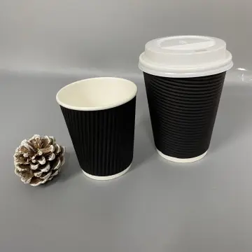 Ripple Wall 12oz Coffee Paper Cups