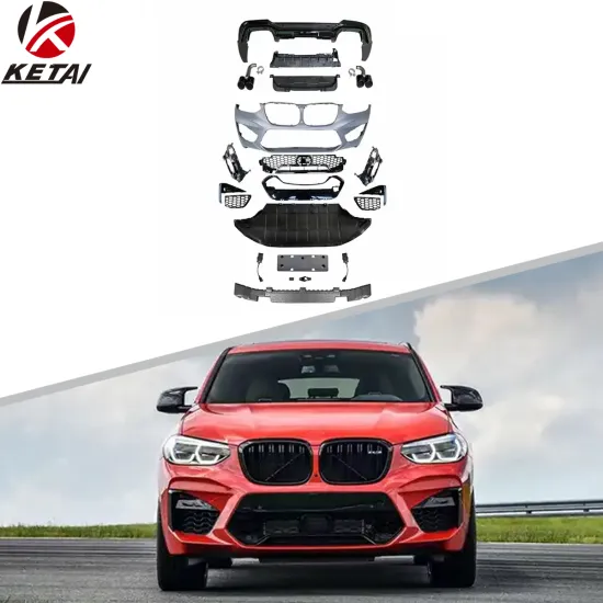 X4M Style Body Kit for BMW X4 M-Tech 2018-2020