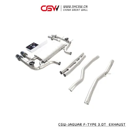CGW High-Quality Auto Parts for Jaguar F-Type 3.0T Exhaust System MY 2019
