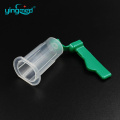 Plástico Vacutainer Vacuum Collection Solder de agulha