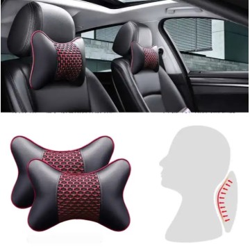 DCC artificial leather car pillow seat headrest comfortable.