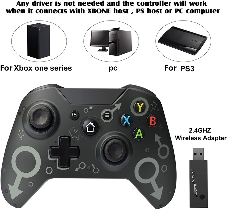 Wireless Controller Gamepad For Xbox One Controle Wireless Joystick Game Controller Joypad For Xbox One/One S/One X/P3/Windows