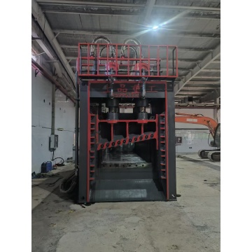 Máquina robusta de cisalhamento de pórtico para grandes pedaços de sucata