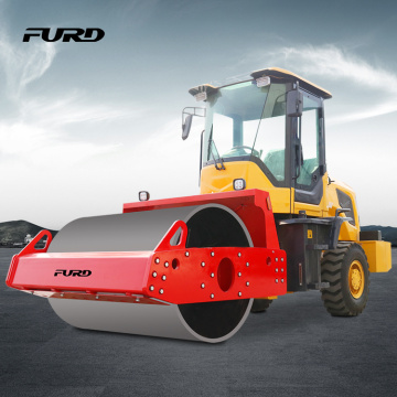 Elogio dei clienti globali 6 tonnellate Hot Sale Construction Viberatory Road Roller tamburo