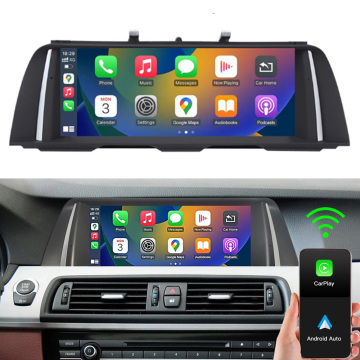 10.25 Inch 1920x720 Multimedia Display for BMW 5 Series F10 F11 2011-2017 CIC NBT Touch Screen with Wireless CarPlay and Android Auto