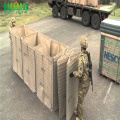 Hesco Bastion Concertainer for HVM vehicle barriers