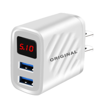 Portable Dual USB Fast Charger for iPhone and Android