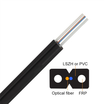 1 Core G657A1 FTTH Drop Fiber Optical Cable
