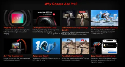 Insta360 Ace Pro & Ace Flagship: 1/1.3'' Sensor & Leica Co-Engineered 4K120FPS Capture