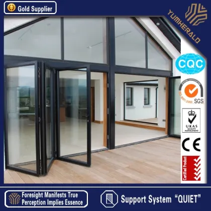 North American Market Accordion Door Bathroom