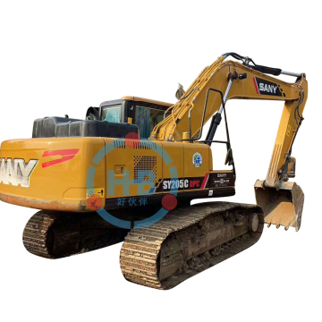 Secondhand Sany SY205 Crawler Excavator for Sale - Original Paint 20ton-22ton