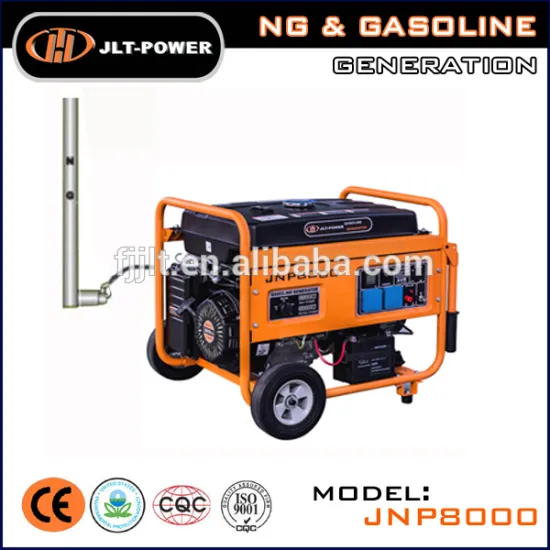 10hours continue work natural gas generator with wheel and handle