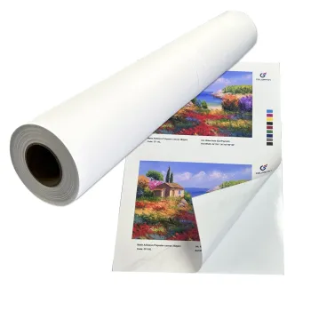 ColorFan 380gsm Self Adhesive Polyester Inkjet Canvas - 24inch, 36inch, 40inch