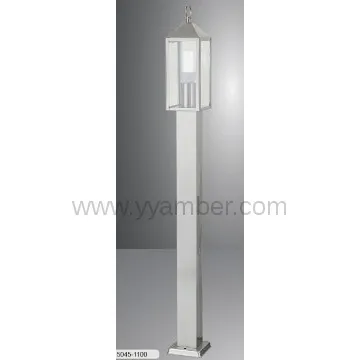 201# 304# or 316# Stainless Steel garden lights with glass diffuser