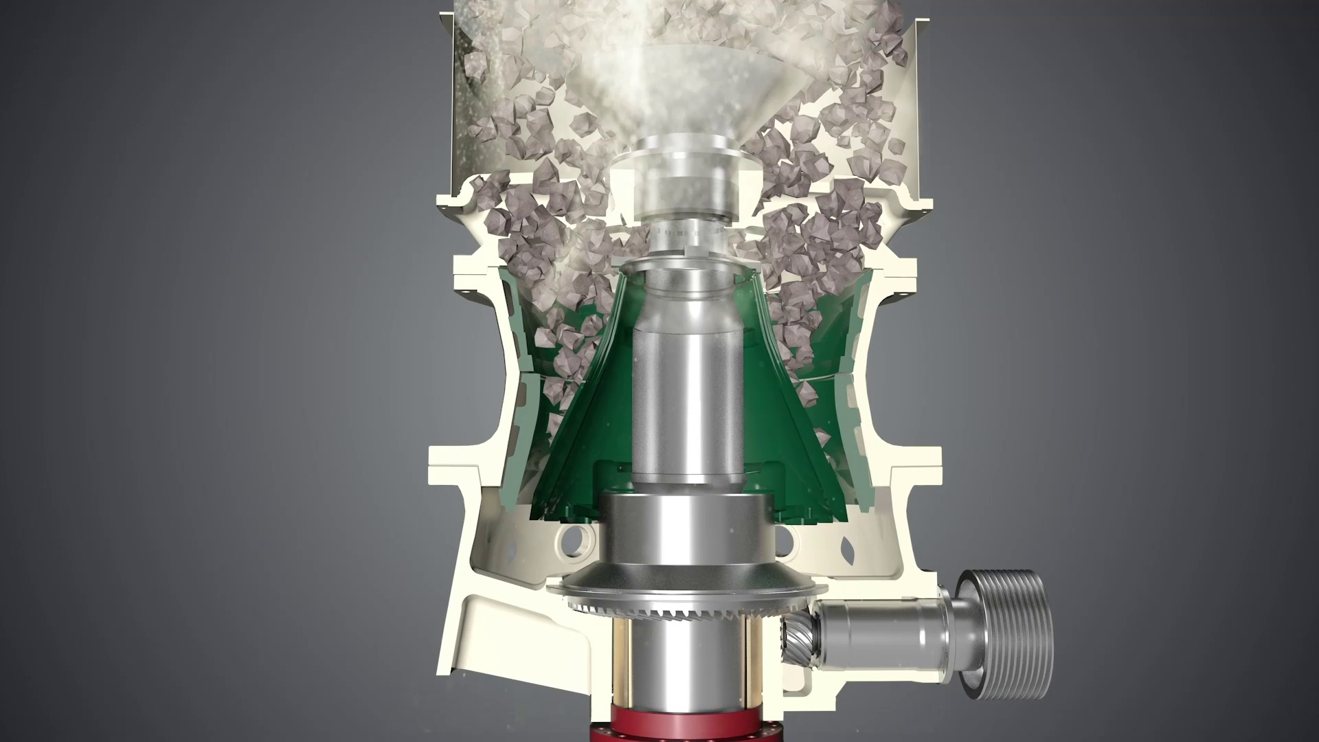 High Efficiency Single Cylinder Hydraulic Cone Crusher