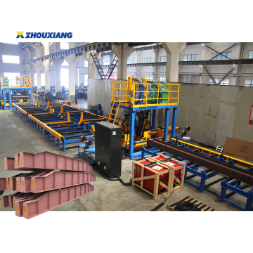 Horizontal H-Beam Assembling Welding Steel Production Line