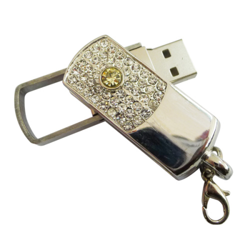 New Style Pen Drive Metal Swivel Memory Stick