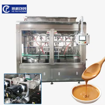 Automatic Anti-Corrosion Paste Pump Filling Machine with Conveyor for Small Businesses