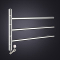 Polished Chrome Round 3 Bars Towel Heater