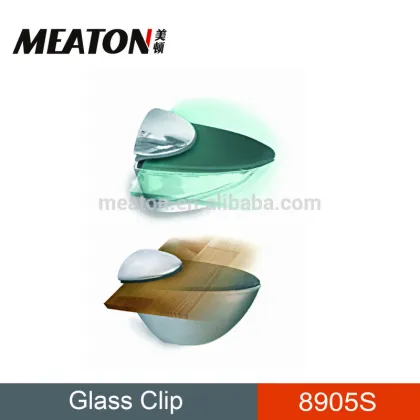 Floating glass shelf brackets