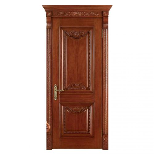 Natural Rustic Interior Solid Wood Veneer Door