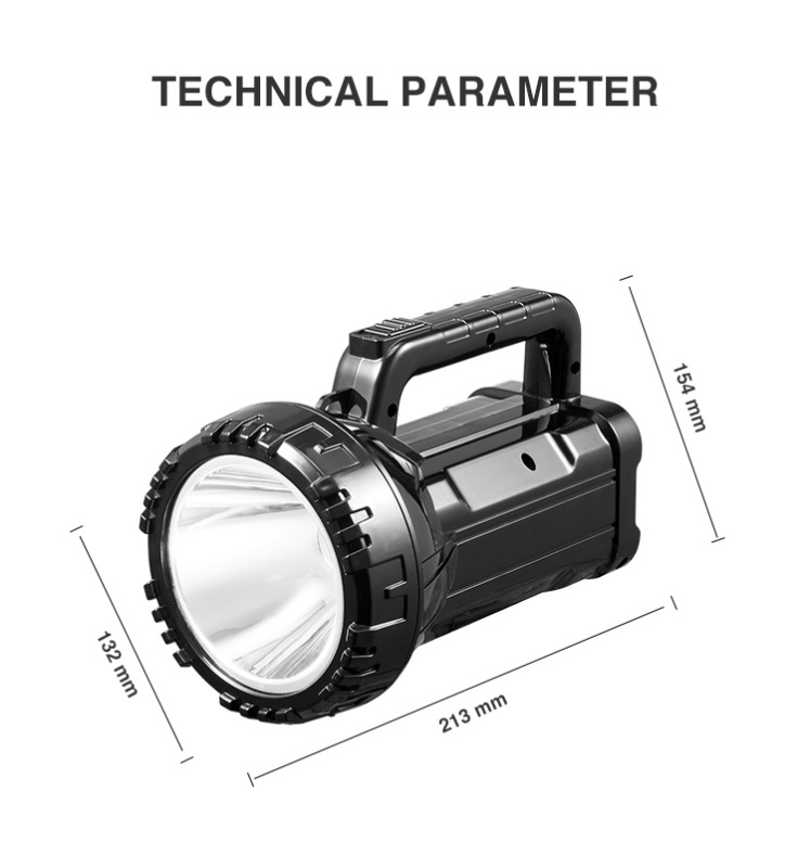 Hand-held working torch emergency searchlight Spotlight