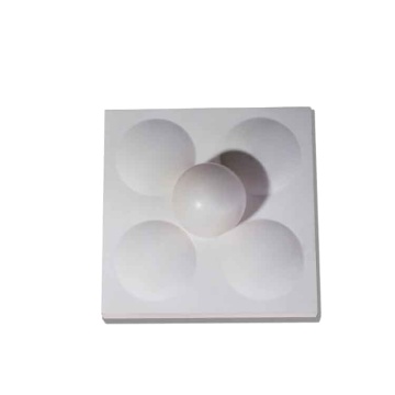 High quality and long life spherical ceramic sheet