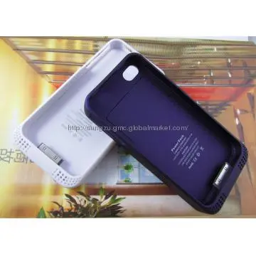 For Iphone 4G 4S Battery Case 2000MAH Fully Charge For Iphone