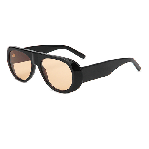 OEM Retro Aviator Top Bar Acetate Sunglasses Colors Lenses
