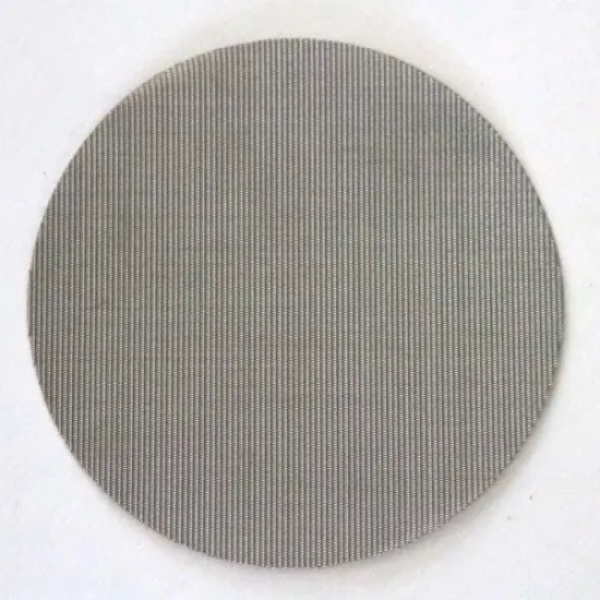 Dutch Weave Rubber Filter Black Iron Mesh 12/64 14/88 Woven Wire Mesh