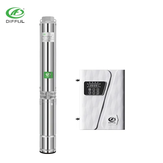 10HP AC/DC Deep Well Water Pump 17m³/h Head Solar-Powered