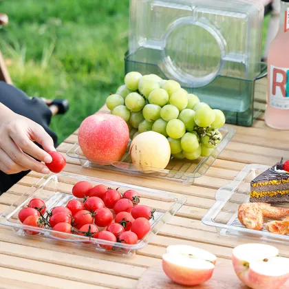 Square Plate Snack Plate Fruit Plate
