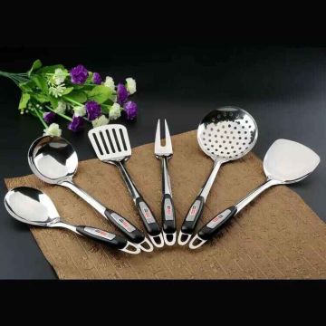 Stainless Steel Kitchen Utensils with Bakelite Handles for Small Traditional Kitchens