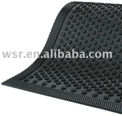 The popular OEM/ODM silicone rubber door mat