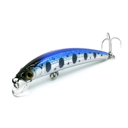 AOCLU Slim Body Sinking Minnow Jerk Bait with VMC Hook