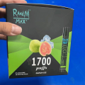 Randm Max 1700 Puffs Plus 6ml E-Juice Hương vị