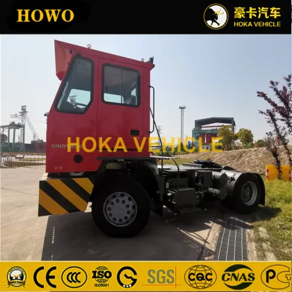 SINOTRUK HOVA 4X2 266HP Terminal Tractor Truck with Allison Transmission