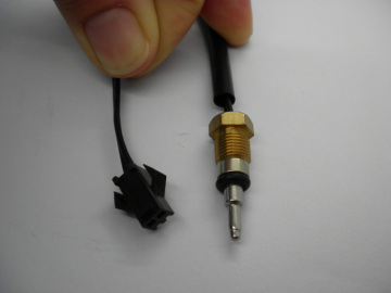 NTC temperature sensor with thread head and drivepipe