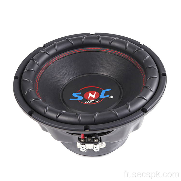 Subwoofer professionnel audio haute puissance 10 pouces pour voiture